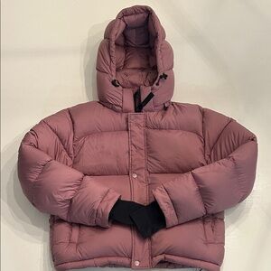 TNA Mauve Super Puff Jacket